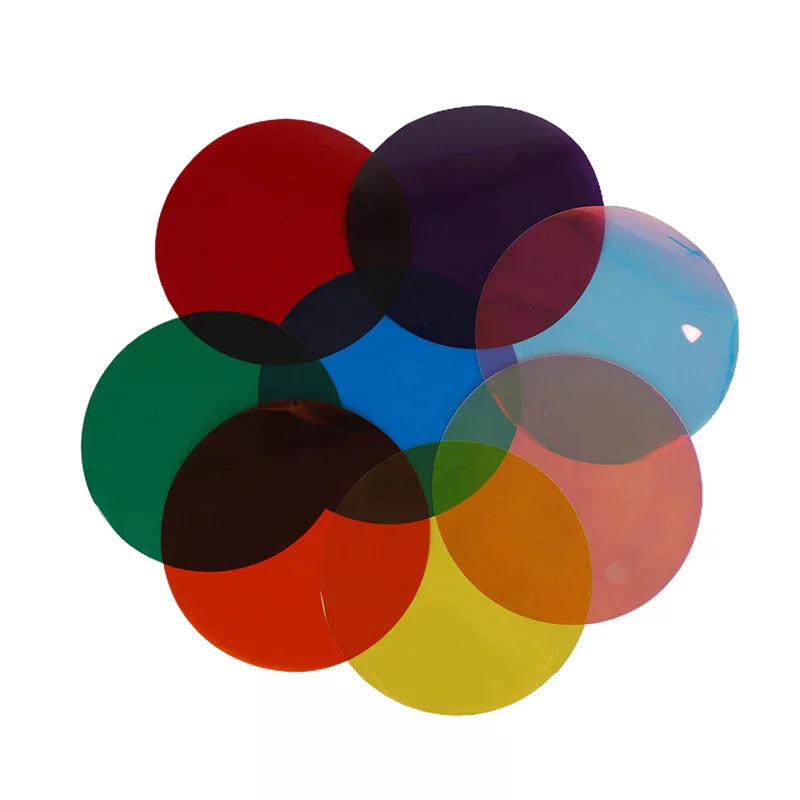 5 Lamp Correction Film Self Adhesive Transparent Filter Sheets Light Zpaxo