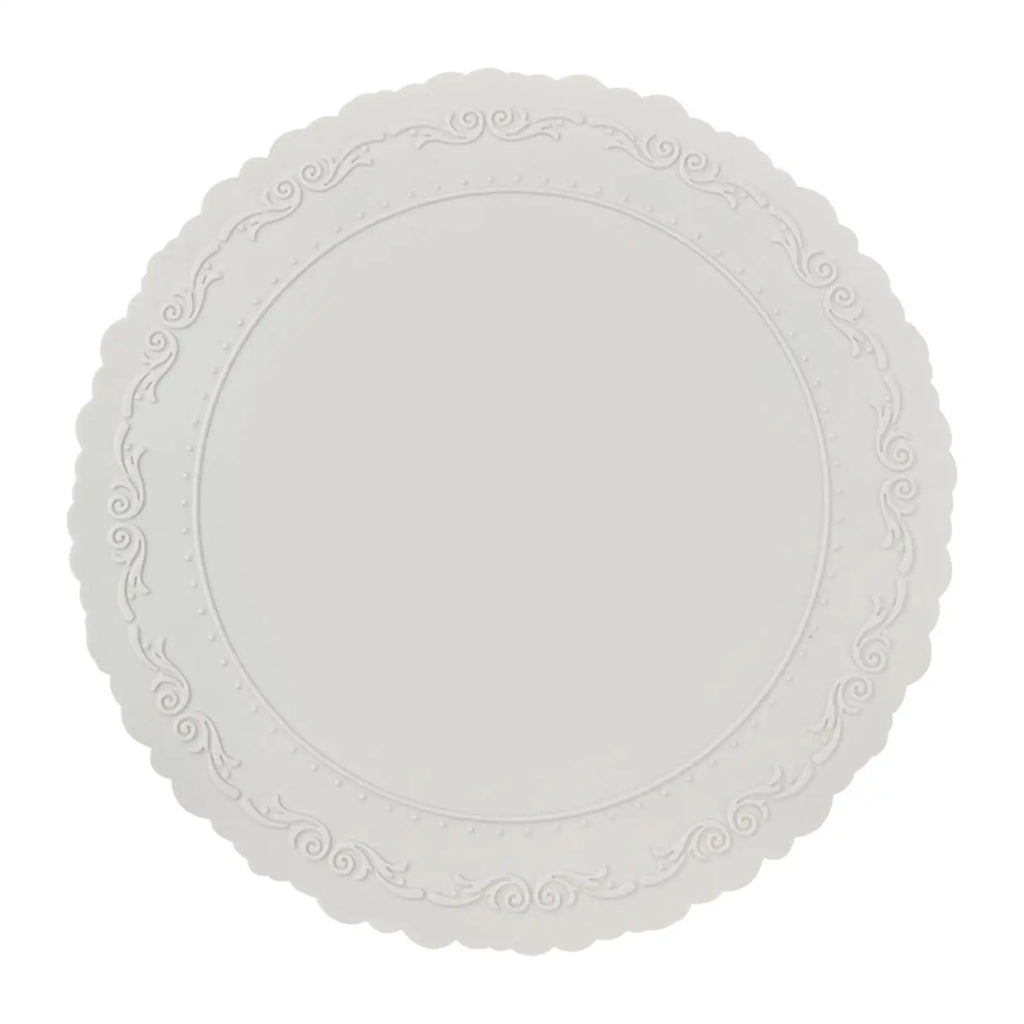 Silicone Placemat – Heat Resistant Non-Slip Dining Table Mat Silicone Placemat Zpaxo Gray