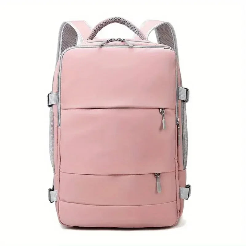 Water-resistant Independent Shoe Compartment Backpack Railing USB Zpaxo A