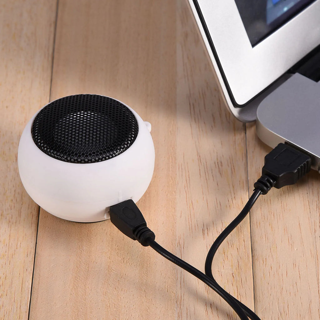 Computer Speaker Mini Portable Travel Loud Built Battery Mobile Phone