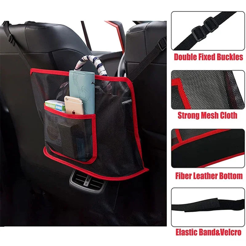 Car Seat Storage Bag Handbag Holder Box Middle Organnizatio