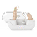 Rechargeable Amplifier Elderly Mild Moderate Hearing Aids Deaf Noise