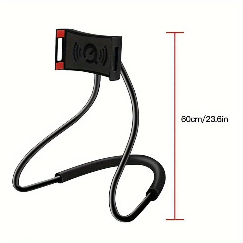 Flexible Mobile Phone Holder Hanging Neck Lazy Necklace Bracket Bed