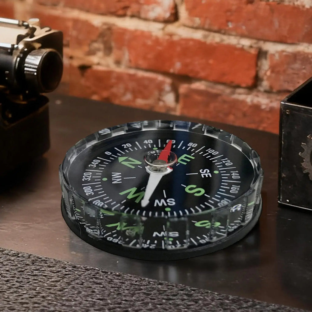 Orienteering Compass Multifunctional Exploration Gears Boating Navigation Compasses for Women Boys Girls Youth Teens Survival Zpaxo
