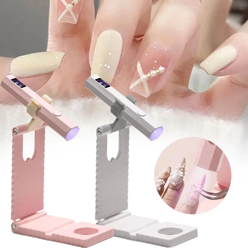 Portable Mini UV LED Nail Lamp – Fast Gel Curing at Home UV LED Nail Lamp Zpaxo