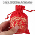 Reusable Silk Drawstring Bags Wrapping Candy Biscuits Jewelry Cards