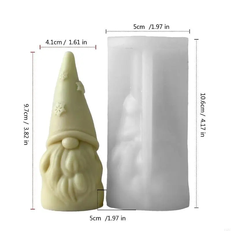 Dwarfs Silicone Molds Plasters Epoxy Resin Christmas Baking Casting