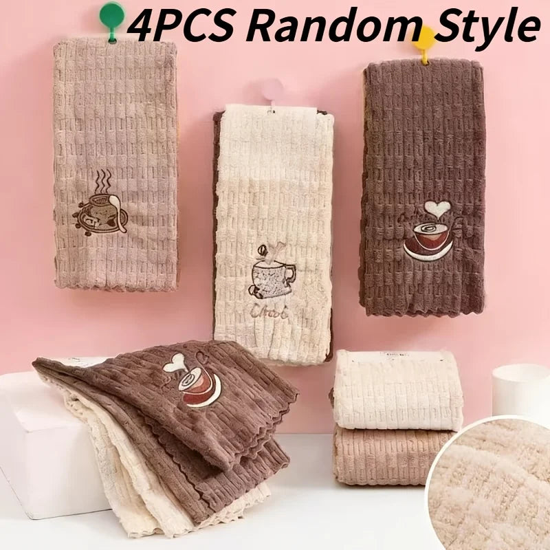 Random Household Cleaning Cloth Square Kitchen Towel Suitable