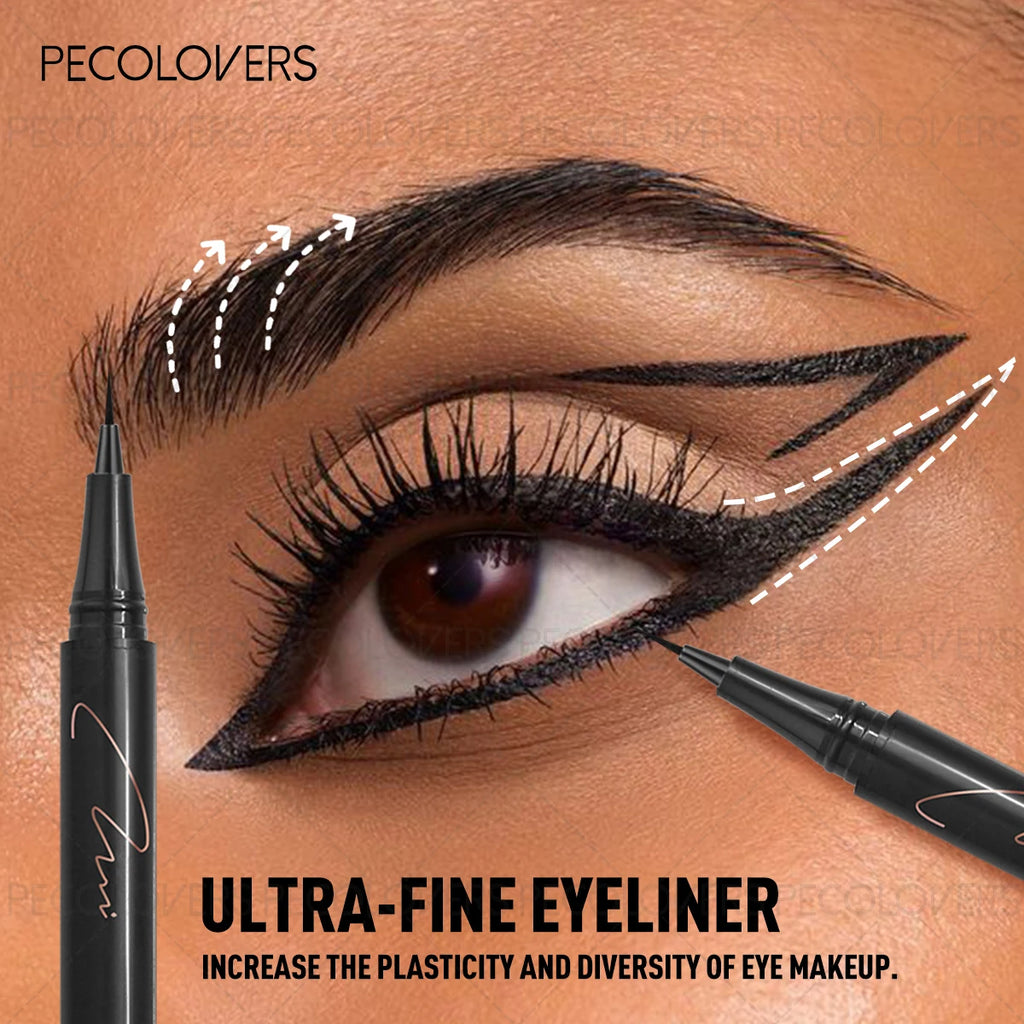 1PC Ultra-fine Liquid Eyeliner, Matte, Quick Drying, Smooth Finish, Multi-purpose Brow Pencil, Christmas Gift Zpaxo