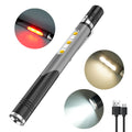 First Aid Pen Light Professional Medical Rechargeable Handy Torch