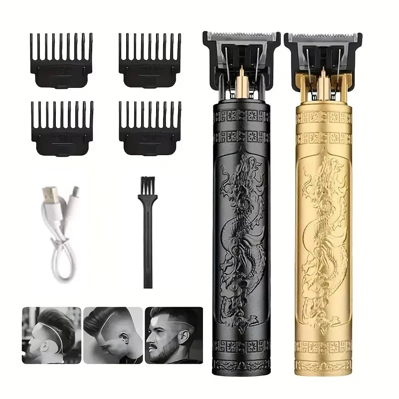 XMSJ T9 Electric Hair Clipper & Beard Trimmer USB Rechargeable Electric Hair Clipper Zpaxo