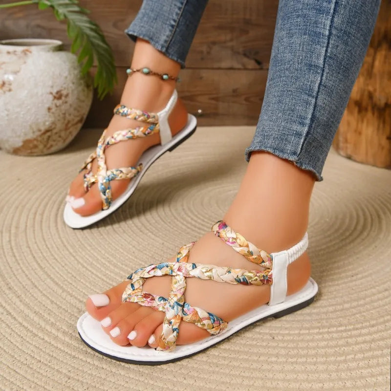 Summer Women's Fish Mouth Clip-toe Lightweight Comfortable Sandals Zpaxo