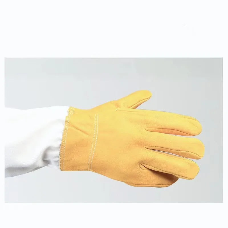1Pair Soft Hand Straight Thumb Beekeeper Beekeeping Bee Keeping Zpaxo