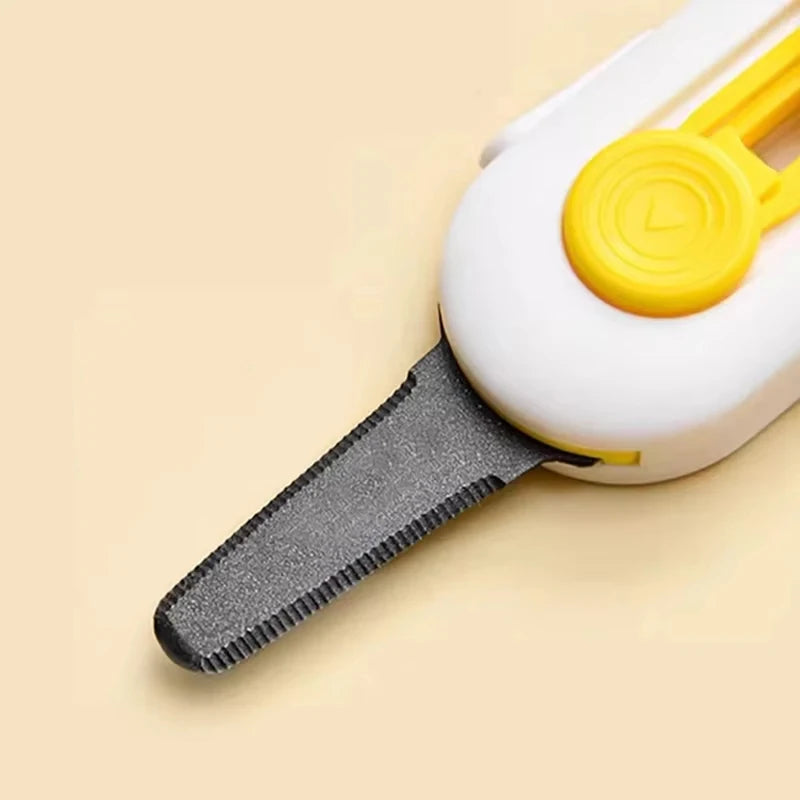 Box Cutter Mini Magnetic Safety Lock Opening Packages Cartons Opener