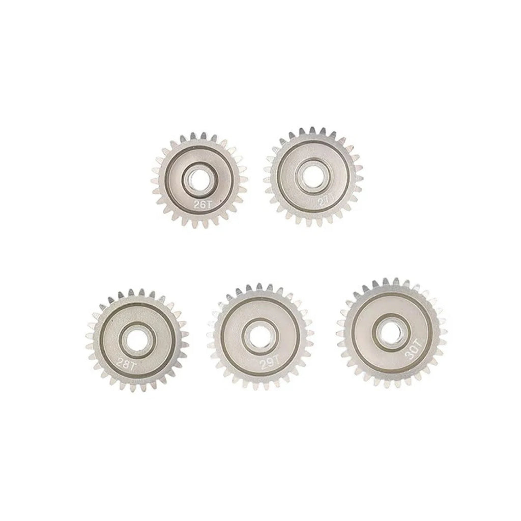 5Pc 48DP 3.175mm 21T-25T / 26T-30T Aluminum Alloy 7075 Pinion Motor Gear Set For 1/10 RC Car Brushed Brushless Motor Accessories