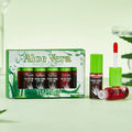 Aloe Lip Gloss 6-Piece Set – Hydrating Liquid Lipstick Kit Lip Gloss Set Zpaxo Style D 6pcs Set