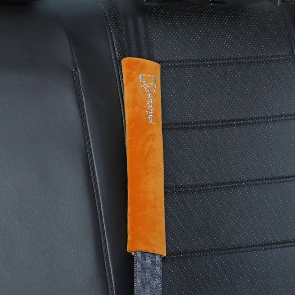 Cute Animal Car Seat Belt Cover Decoration Automobile Safety Zpaxo