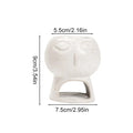 Ceramic Aromatherapy Essential Oil Burner Creative Cartoon Aromatherapy Burner Candle Incense Burning Home Decor Christmas Gifts Zpaxo 01 China Mainland