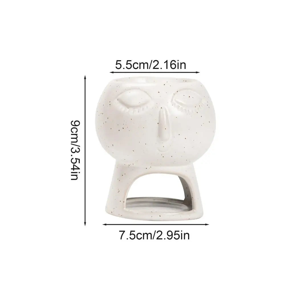 Ceramic Aromatherapy Essential Oil Burner Creative Cartoon Candle