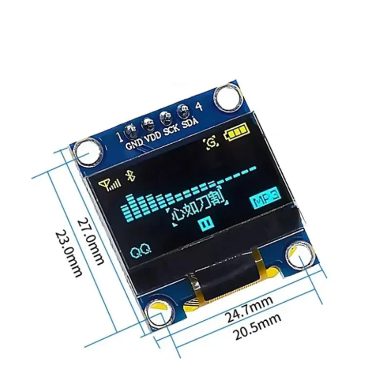 High definition IPS 0.96-inch 1.3-inch TFT display screen OLED LCD screen st7735 Zpaxo