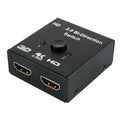 4K HDMI-Compatible Switch 2 Ports Bi-directional 1x2 2x1 HDTV Adapter