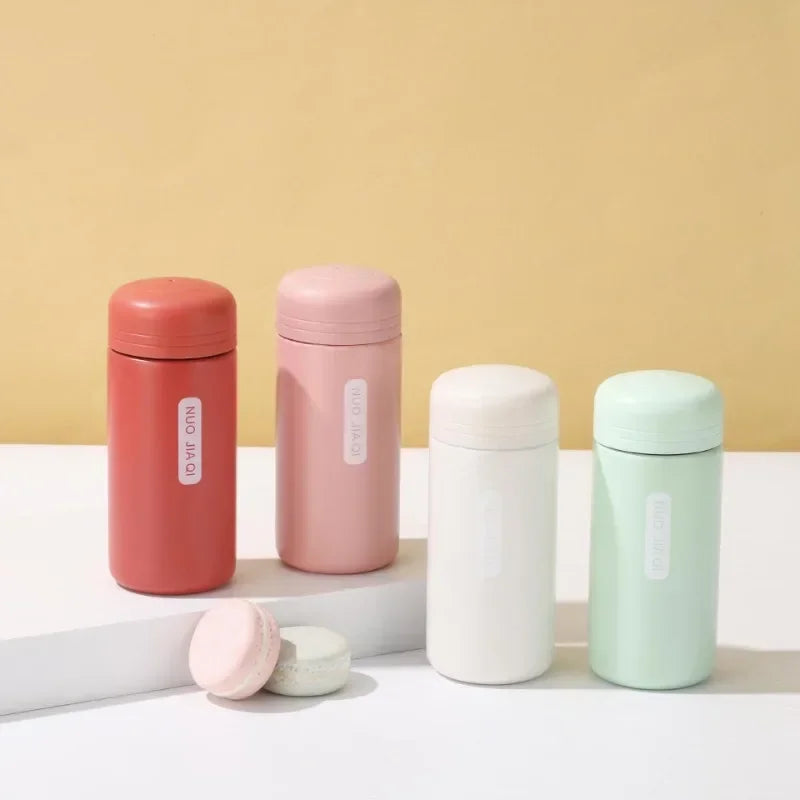 Mini Stainless Steel Insulated Bottle Students Compact Pocket Cup
