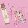 Pick Up Sticks Table Game Wooden Pick up Classic Game Mikado Spiel for Adults Kids Fun Party Family Game Zpaxo J250119
