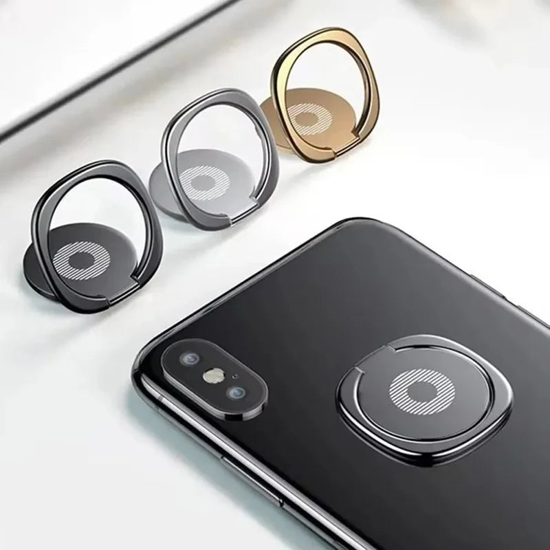 Folding Phone Ring Holder Universal Smartphone Stand For iPhone Xiaomi Huawei One Hand Grip Kickstand Desk Support Video Viewing Zpaxo