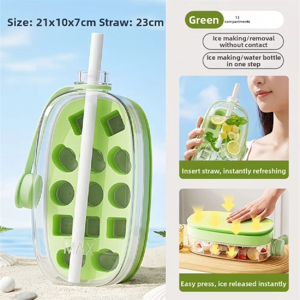 Transparent Ice Machine Bottle Contactless Pressure Kettle Suppressor Zpaxo