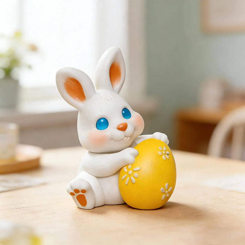 Candle Molds Heat Resistant Rabbit Egg Tool Bunny Mold Friends