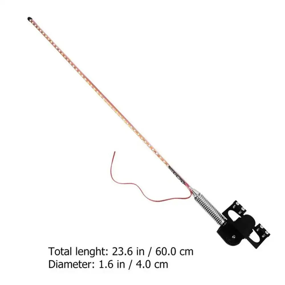 Car 12-24V Universal Antenna Lamp Decoration RGB Waterproof LED