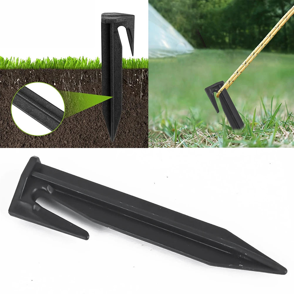 Environment-friendly Plastic Ground Pegs Boundary Wire Installation