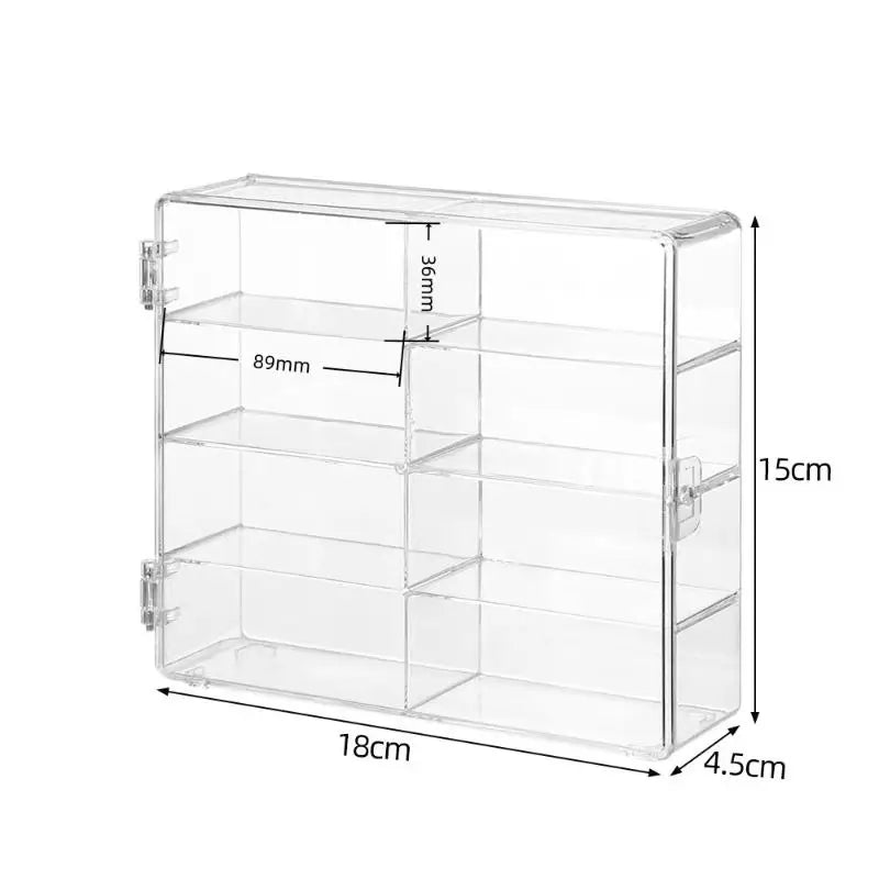 Acrylic Car Display Box 1 64 Kids Toys Model Toy 8 Grid Cabinet Rack