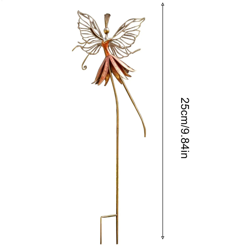 Yard Decor Stakes Fairy Shape Farmhouse Decorations Outdoor Courtyard
