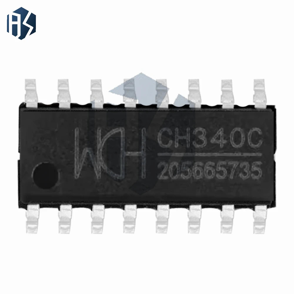 1/5/10/20/50PCS Genuine CH340C SOP-16 Integrated Circuit Chip Zpaxo