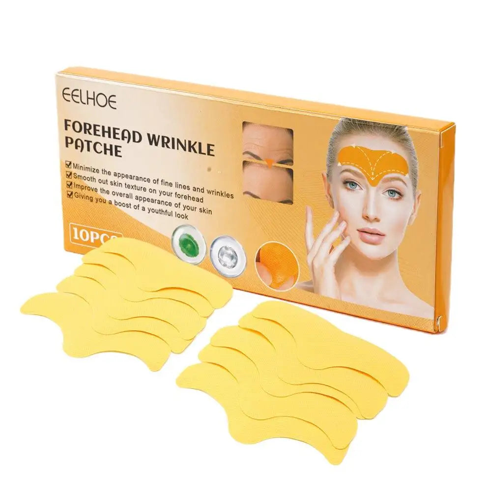 Collagen Forehead Gel Patch Reduces Fine Lines & Firms Skin, Smoothing Wrinkle Treatment Stickers for Women Care Zpaxo