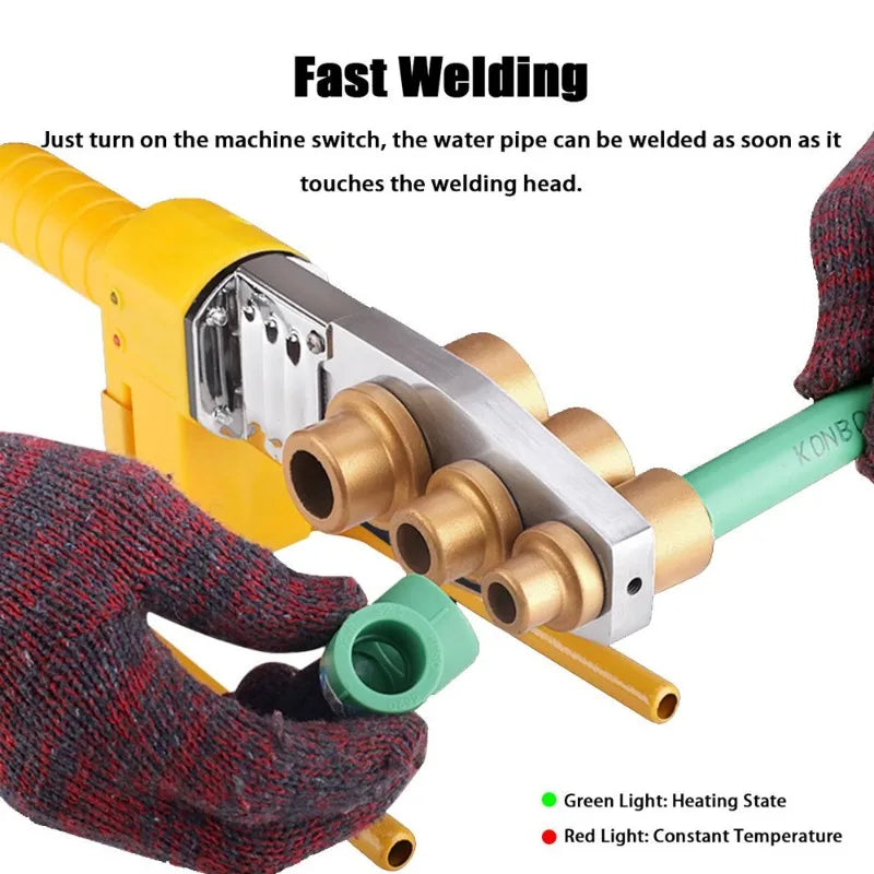 600 800 1000W Pipe Welding Machine Soldering Iron Plastic PB PP PE