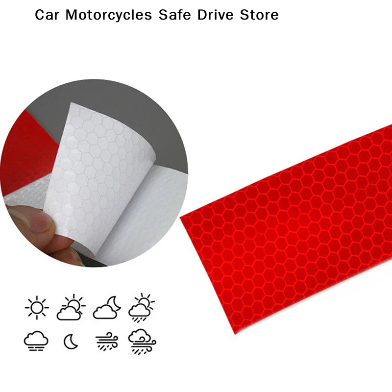 Car Truck Reflective Safety Tape Warning Night Light Waterproof