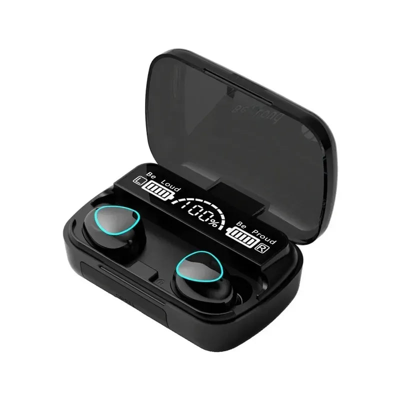 KEBIDUMEI Bluetooth Headphones In-ear Wireless Earphones LED Display