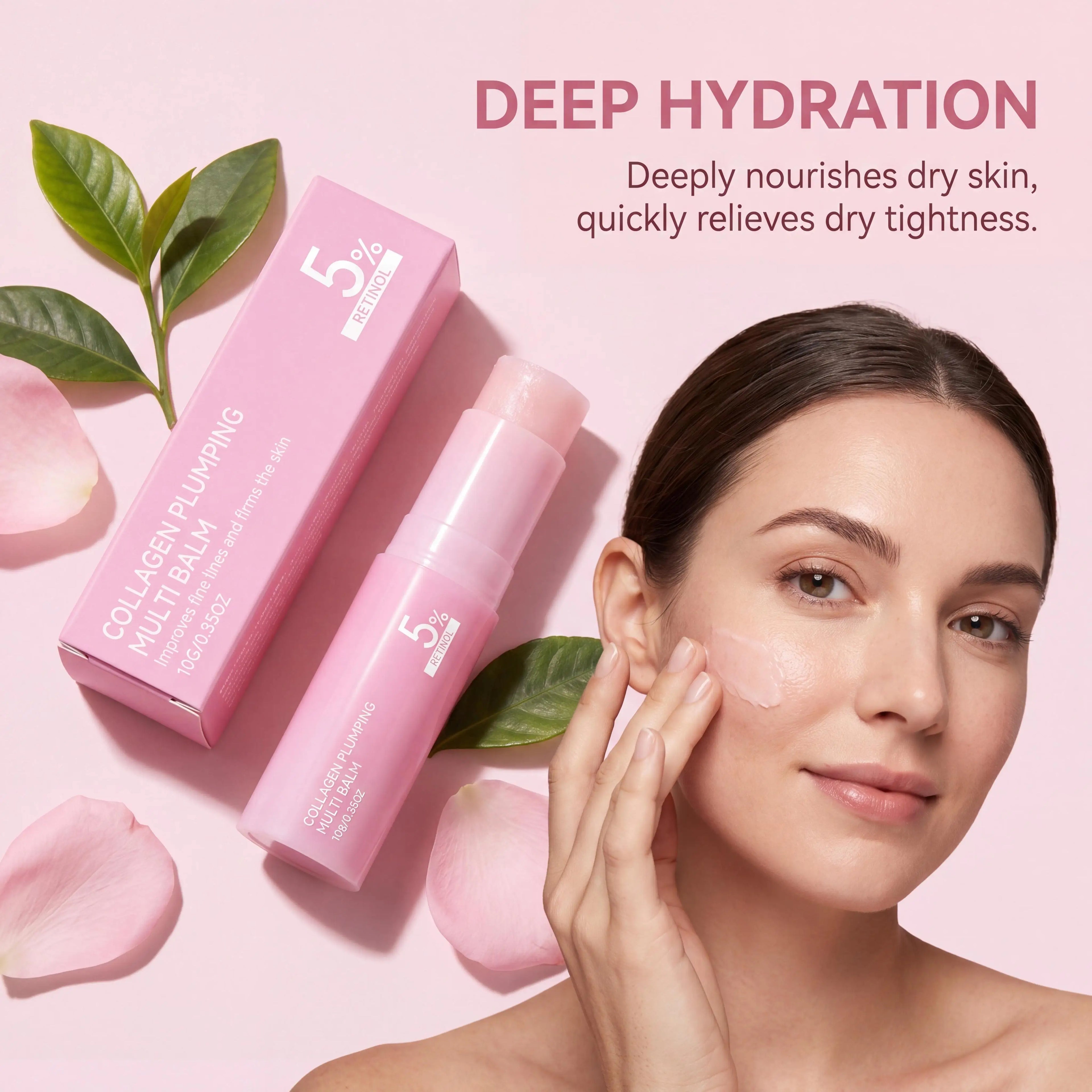 5% Retinol Collagen Anti-Wrinkle Plumping Balm Stick | All-in-One Anti-Aging Balm Stick Zpaxo