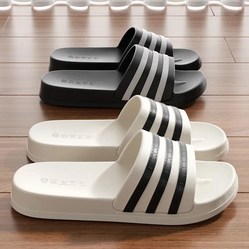SHAJI 2026 Unisex Cloud Slides Summer Light EVA Non Slip Slippers