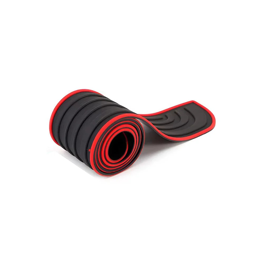 Anti-Scratch Door Edge Guard Car Rear Bumper Protector Guard Rubber Mouldings Pad 104cm with Strong Adhesive Rear Bumper Guard Zpaxo Style 1