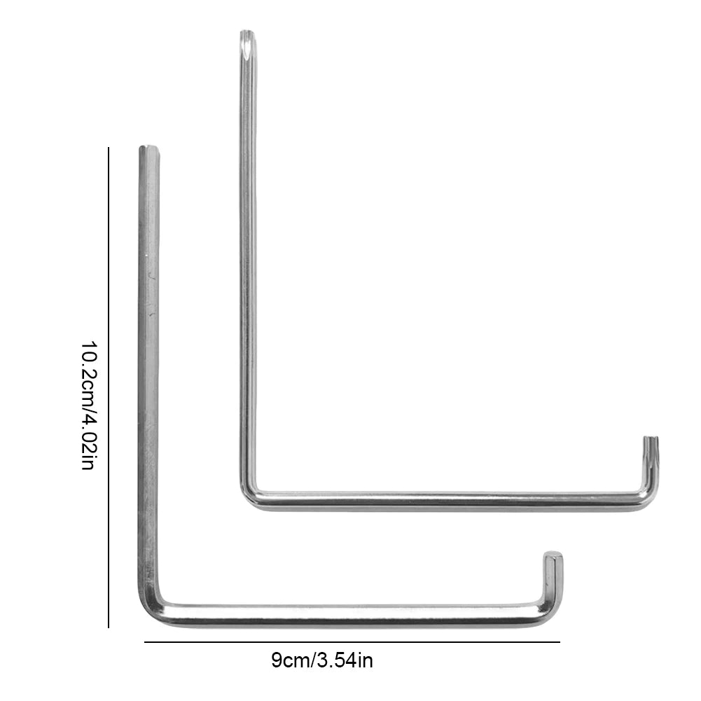 Curved Inside Hexagonal Wrench Bicycle Adjustment Wear Resist Precise