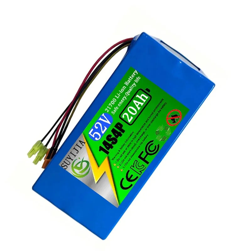 14S4P 52V 20Ah High-capacity21700 Lithium-ion Battery High-powerdual-port Fastcharging Suitable for Dual-drive Electric Scooters Zpaxo