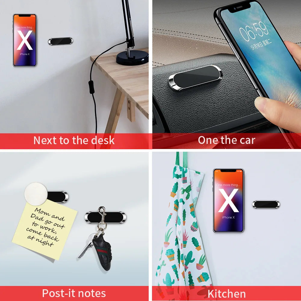 Mini Car Magnetic Phone Holder Stand Universal Portable Mobile Zpaxo