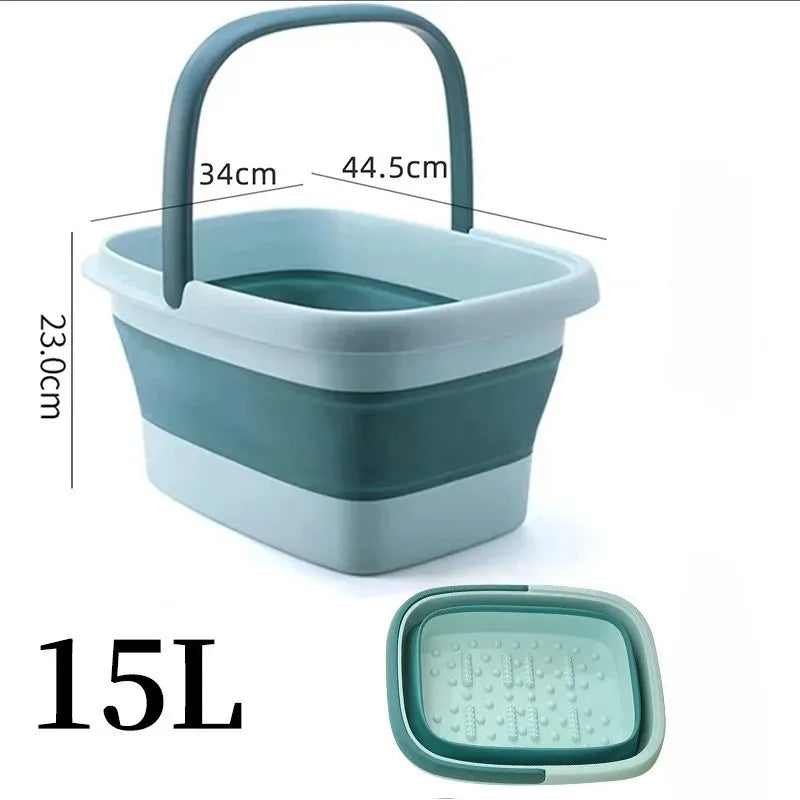 Portable Foot Soaking Tub 2026 Deep Foldable Design Home Massage Knee