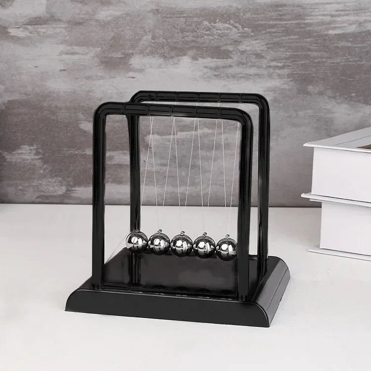 Newton's Cradle Steel Balance Ball – Physics Desk Decor Newton's Cradle Toy Zpaxo 01