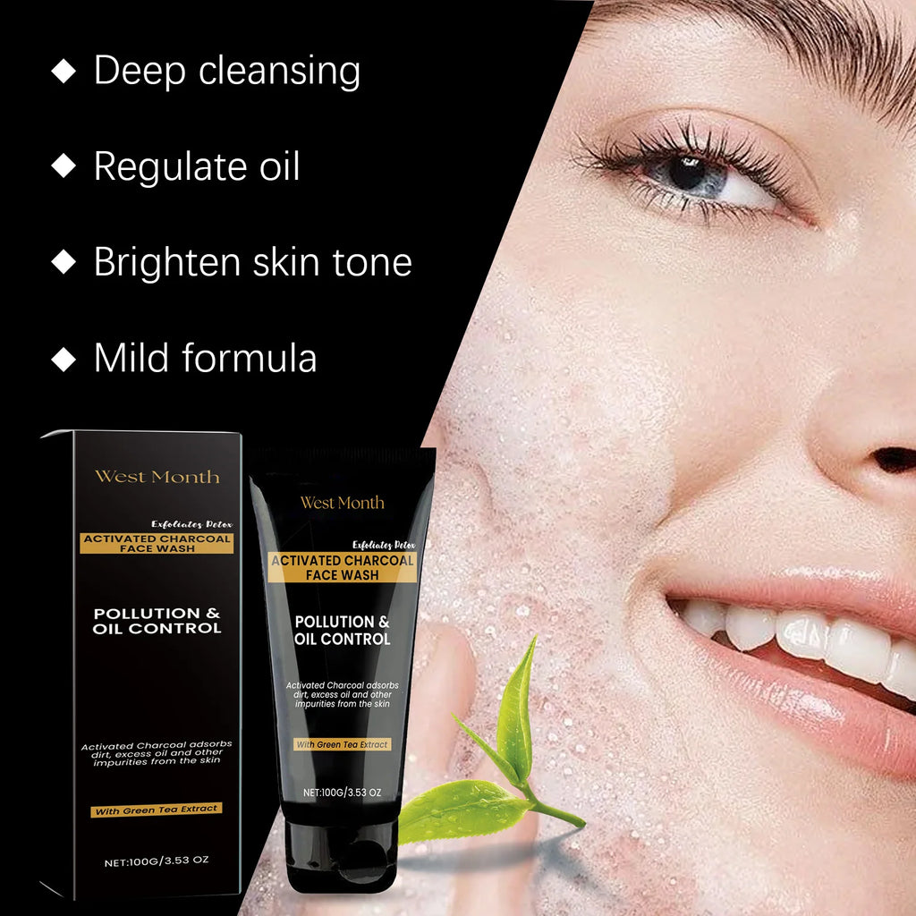Niacinamide Facial Cleanser Smoothing Cleaning Dirt Oil Control Shrinking Pores Brighten Dullness Moisturizing Facial Wash Cream Zpaxo
