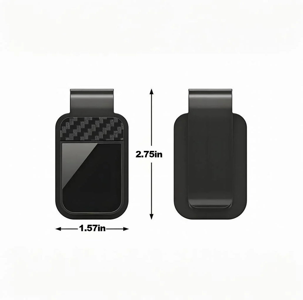 Car Sun Visor Sunglasses Clip & Card Holder – ABS Storage Visor Glasses Clip Zpaxo
