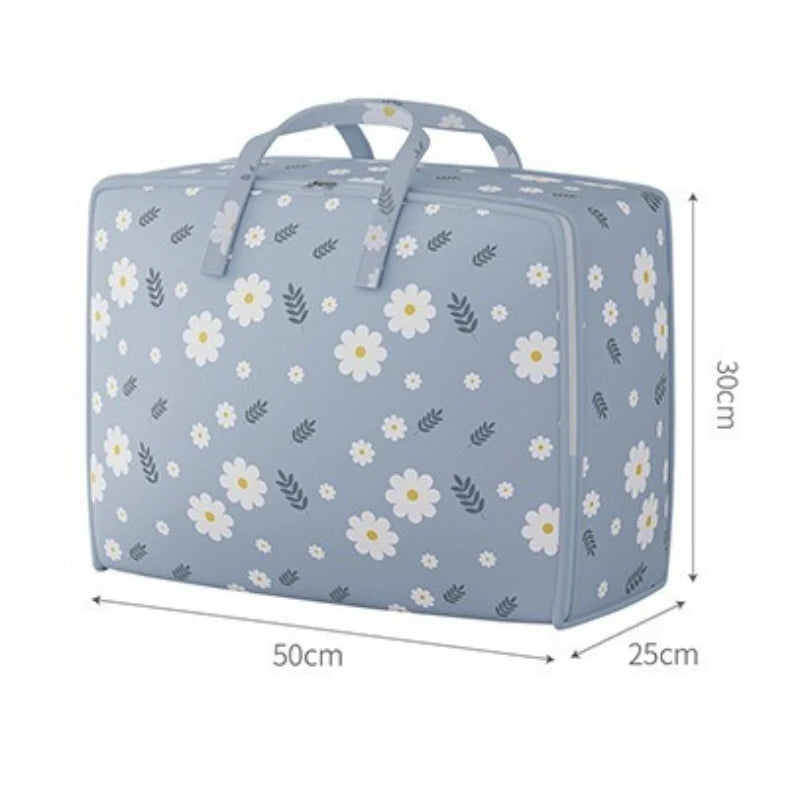 Large Blanket Storage Bags Folding Comforter Storage Bag For Clothes Storage Containers For King Comforter Bedding Pillow Sheet Zpaxo